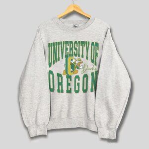 Vintage University of Oregon Ducks Sweatshirt, Retro Oregon Ducks Football Shirt